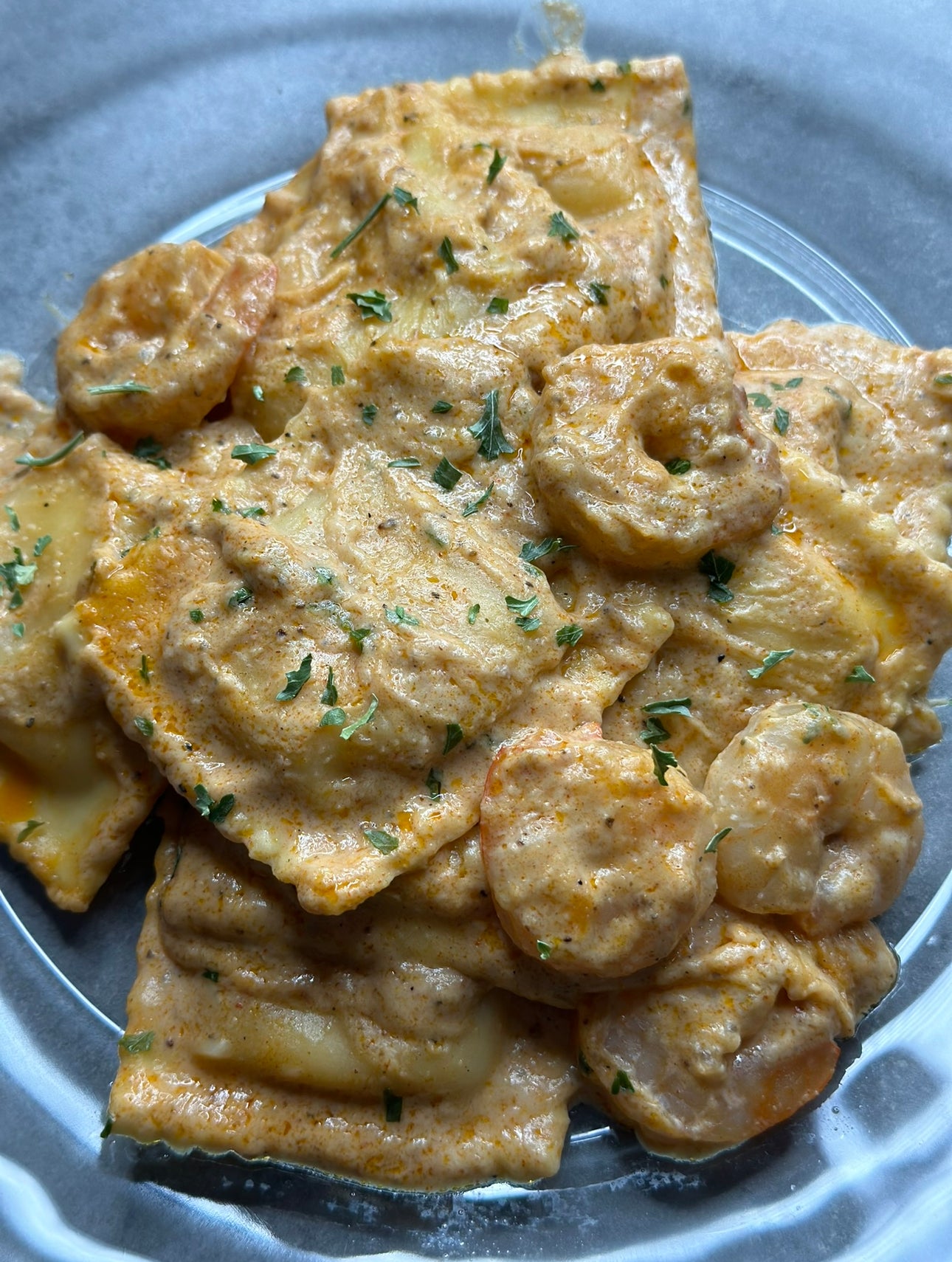 COCONUT SHRIMP RAVIOLI