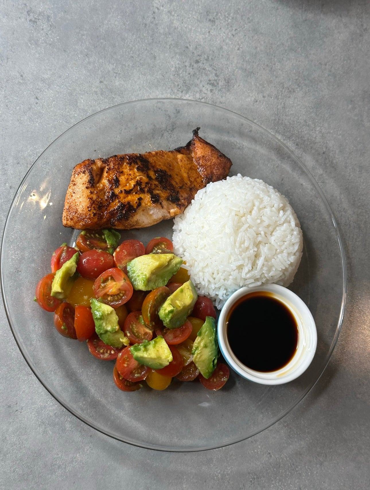 Salmon & Tomato Salad