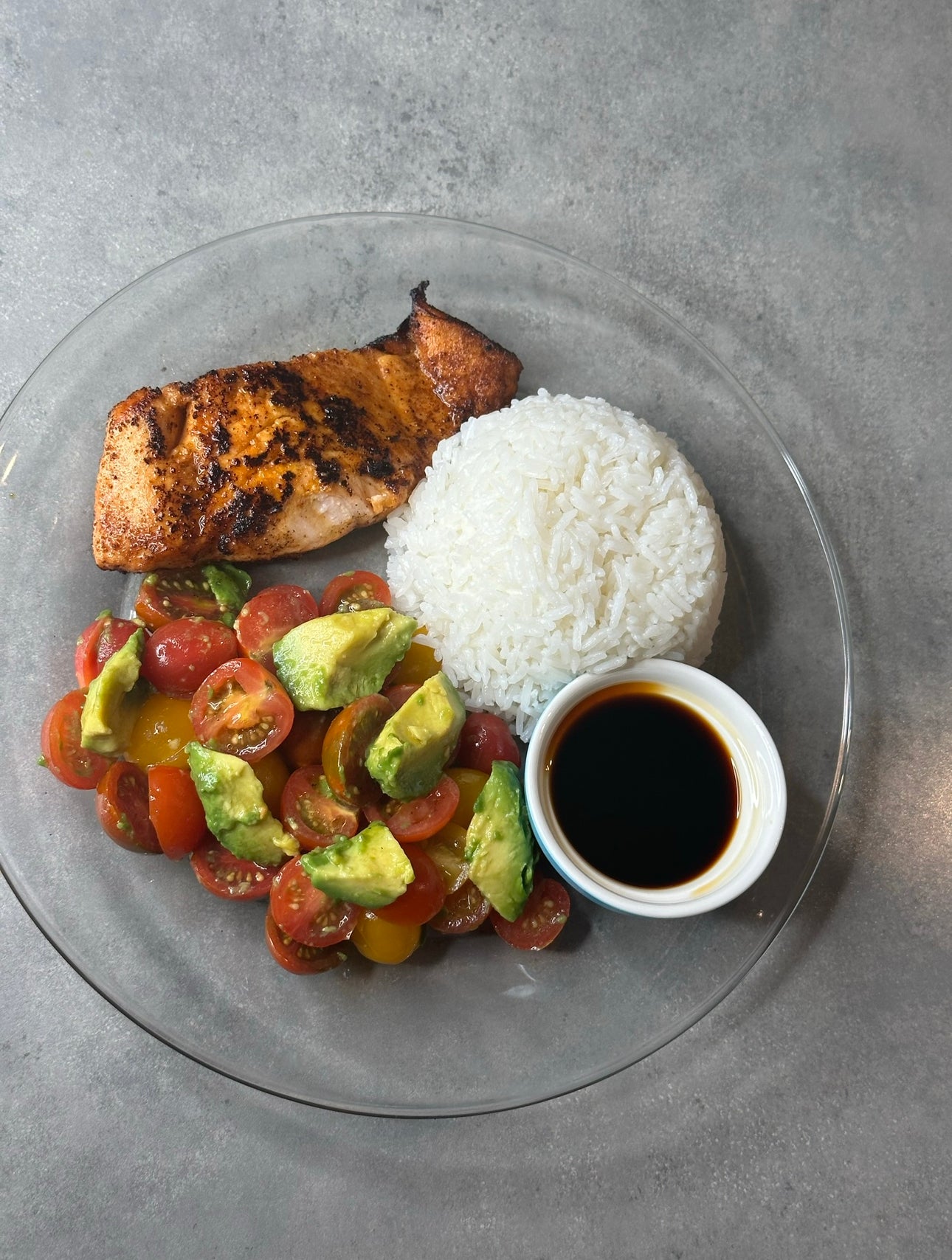 Salmon & Tomato Salad