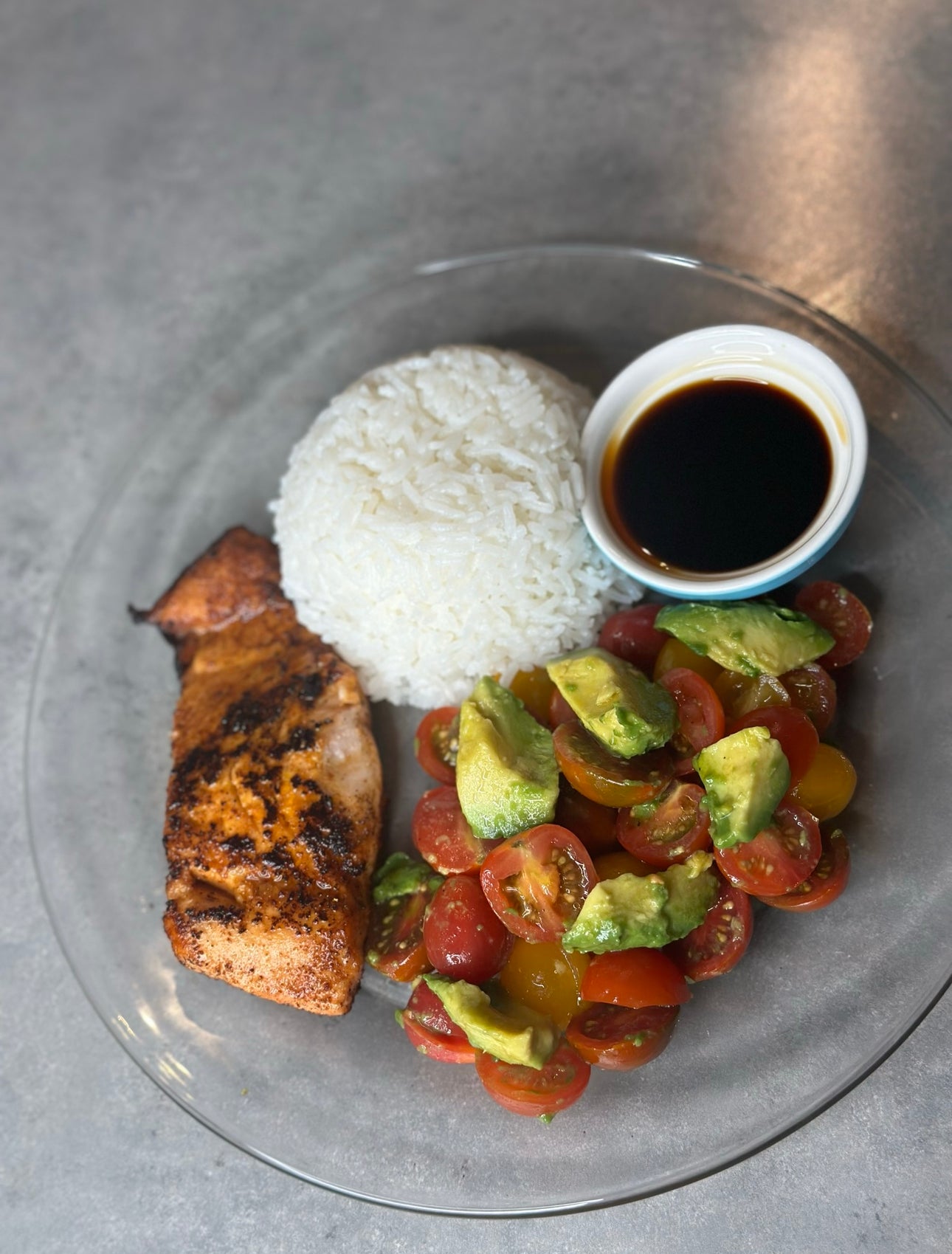 Salmon & Tomato Salad