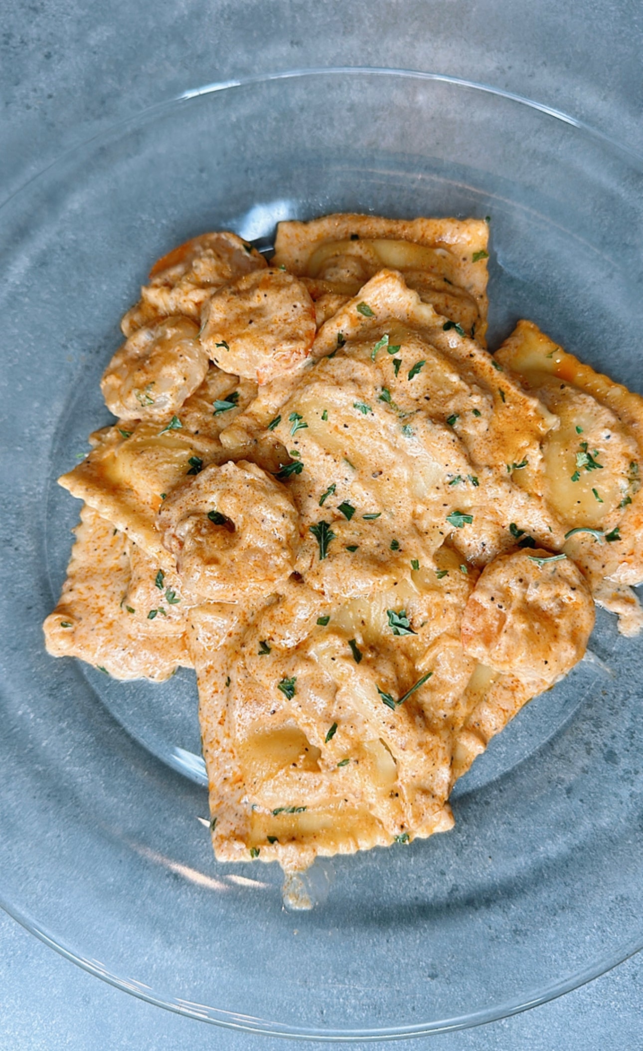 COCONUT SHRIMP RAVIOLI