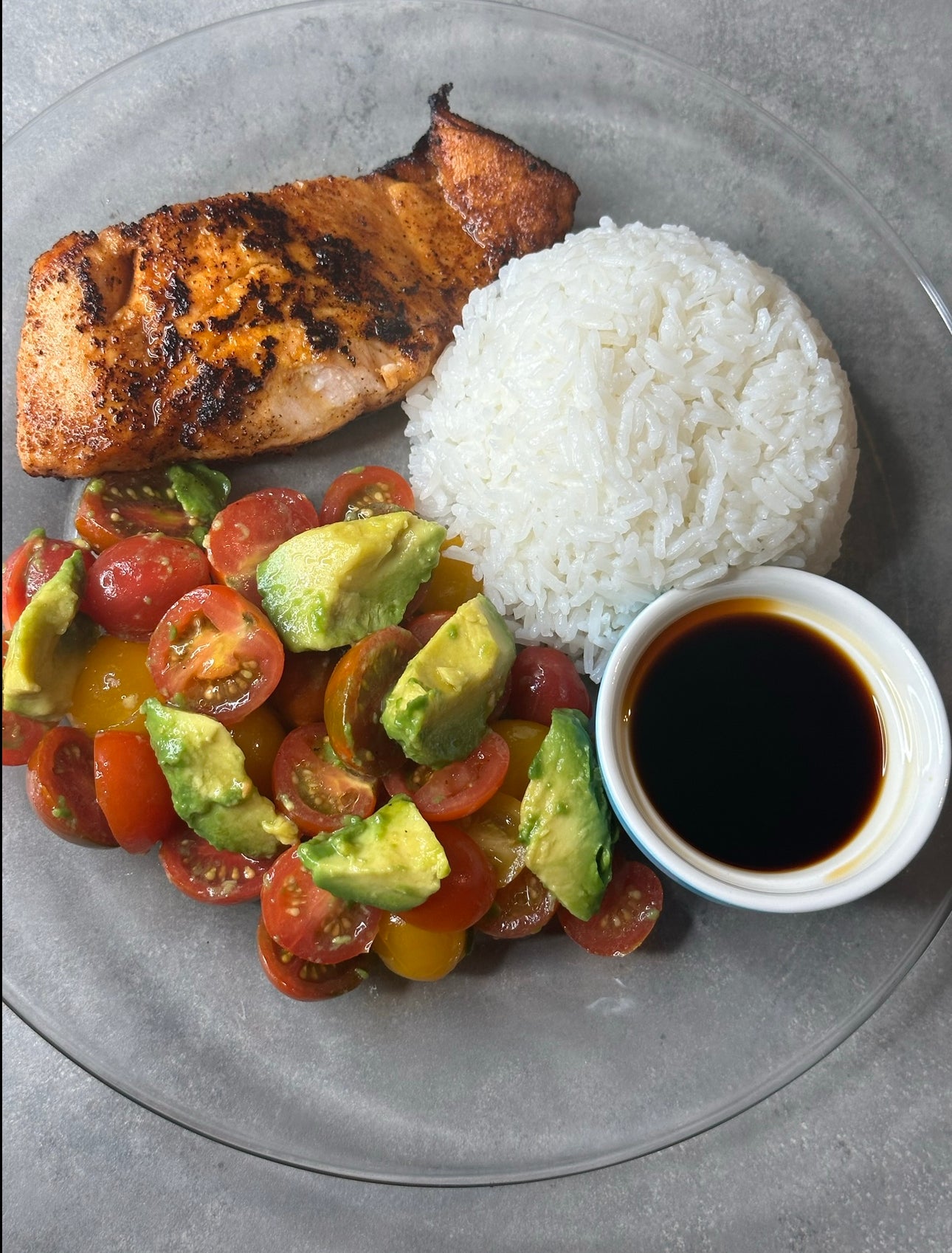 Salmon & Tomato Salad